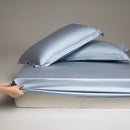 Axyaa Cotton Solid Color Single Fitted Sheet, Soft & Skin-Friendly