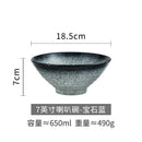 Axyaa Large Ramen Bowl, Japanese Style Ceramic Soup Bowl, Creative Tableware