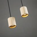 Axya Nordic Wood Pendant Light Bar Restaurant Home Art Lamp, E27 Fixture