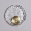 Axyaa Copper Crystal Wall Lamp Light for Luxury Bedroom Living Room Corridor