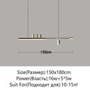 Axyaa Modern LED Ceiling Chandelier for Dining Table Decor