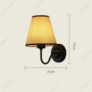 Axyaa LED Fabric Wall Lampshade for Indoor Bedroom and Living Room Lighting