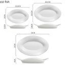 Axyaa Irregular Fish Plate for Molecular Cuisine Restaurant Tableware