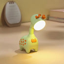 Axyaa Giraffe Night Light Desk Lamp, Mini LED Table Light, Cute Kid's Room Decor