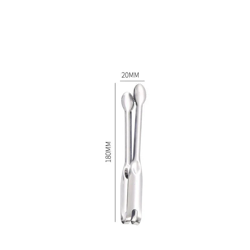 Axyaa Stainless Steel Food Tongs Clamp for Kitchen Cooking Buffet Dessert Meat