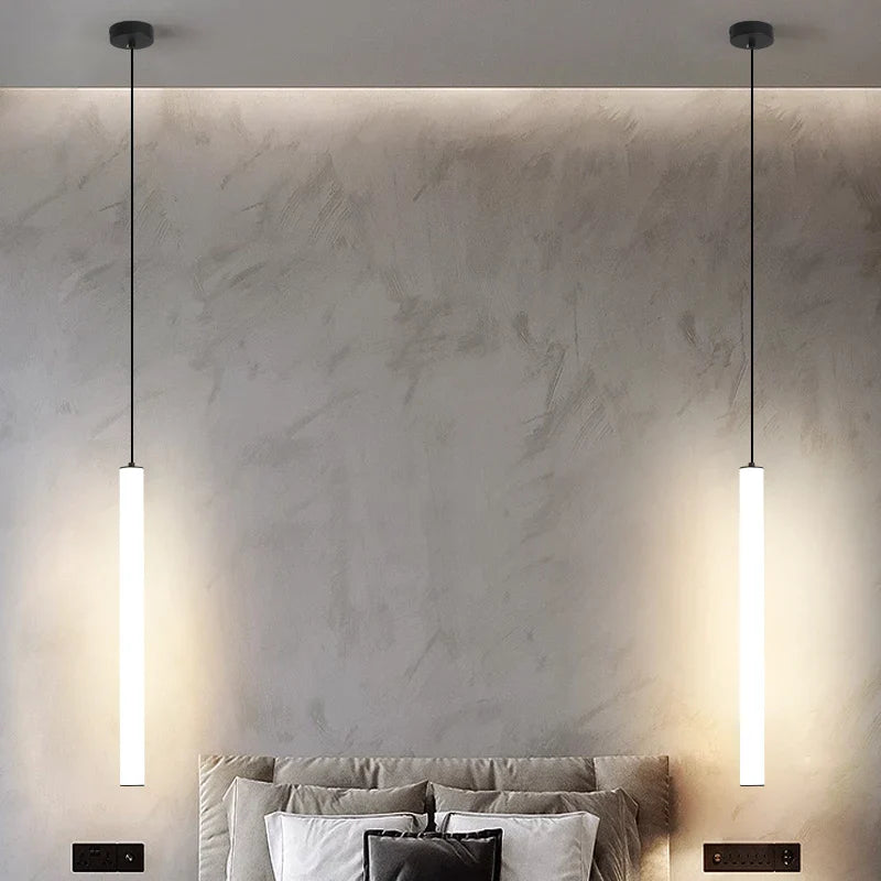 Axyaa LED Pendant Light for Home Office, 360° Luminous Ceiling Fixture