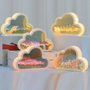 Axya Cloud Tulip Night Light - Handmade Flower Home Decor Lamp for Creative Atmosphere