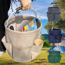 Axyaa Portable Foldable Storage Basket: Picnic, Beach, Home, Garden, Bath Organizer