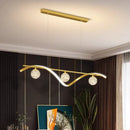 Axyaa LED Pendant Lamps Dimmable Chandelier for Home Lighting Fixture