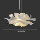 Axyaa White Flower Chandelier for Modern Living Room and Bedroom