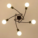 Axyaa Gold-Plated Branch Chandelier for Home, Hotel, and Restaurant Lighting