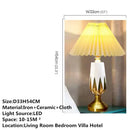 Axyaa Luxury LED Table Lamp for Living Room, Bedroom & Study
