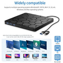 Axyaa Slim USB 3.0 Type C External DVD Burner RW Writer for Laptop