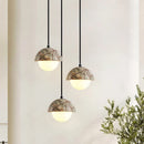 Axyaa Retro Green Bud Droplight for Luxury Bedroom and Bar Counter