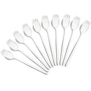 Axyaa Stainless Steel Dessert Fork and Spoon Set