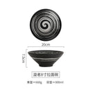 Axyaa Ceramic Ramen Bowl - Rain-Hat Shaped for Home and Restaurant