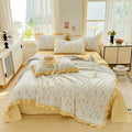 Axyaa Summer Quilt: Washed Cotton, Printed Design, Cool & Breathable