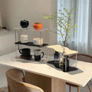 Axyaa 3-Tier Acrylic Beauty Organizer - Space-saving Perfume & Cosmetics Stand