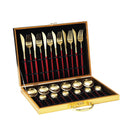 Axyaa Stainless Steel Tableware Set in Elegant Gift Box