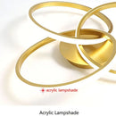 Luxury LED Ceiling Light by Axya - Dimmable Chandeliers for Home Decor