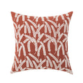 Axyaa Wheat Embroidery Cushion Cover, Soft Cozy Yellow Black Green Pillow Cover