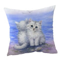Axyaa Wildlife Animals Cushion Covers 45X45CM Wolf Fox Tiger Christmas Cats Girls