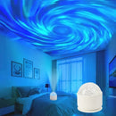 Axyaa Aurora Starry Sky Water Ripple Projector Night Light - Bedroom Living Room Decor