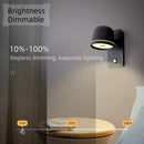 Axyaa Touch Dimmer LED Wall Lamp: Adjustable 3-CCT Brightness Sconce