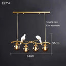 Axyaa Bird Ball Design Ceiling Chandelier for Home Interior Decoration