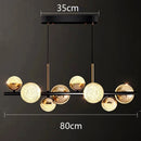 Axyaa Modern Chandelier Pendant Light for Dining Room - Indoor Ceiling Hanging Lamp