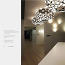 Axyaa Industrial Mesh Ceiling Chandelier for Home Decor Lighting