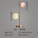 Axyaa Gold Moon Ball LED Table Lamp: Nordic Modern, Dimmable, Bedroom Bedside Desk Light