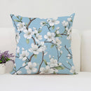 Axyaa Japanese Cherry Blossom Pillowcase 40x40 Covers for Bed and Living Room