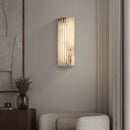 Axyaa Marble Wall Lamp: Modern Italian Design, Luxury Bedroom Sconce