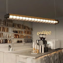 Axyaa Retro Acrylic Tube Pendant Light for Coffee Shop & Office