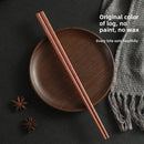 Axyaa Red Sandalwood Blessings Chopsticks: High-End Solid Wood Chinese Tableware