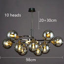 Axyaa Nordic Magic Bean Ceiling Chandelier LED Indoor Lighting Home Decor