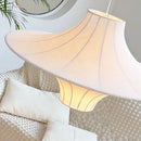 Axyaa Nordic Silk LED Pendant Chandelier for Living Room and Bedroom