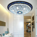 Axyaa Glass Art Ceiling Lights LED Chandelier for Home Decor