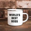 Axyaa Best Boss Ever Mug 10oz Ceramic Office Milk Cup Friends Gift