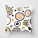 Axyaa Mid Century Geometry Abstract Pillow Case for Home Sofa Decor