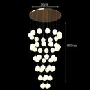 Axyaa LED Pendant Chandeliers for Modern Living and Dining Rooms