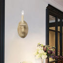 Axyaa Solid Wood Attic Wall Lamp for Modern Living Spaces