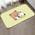 Axyaa Bear Carpet Entrance Mat - Water-Absorbent & Anti-Slip Home Decor