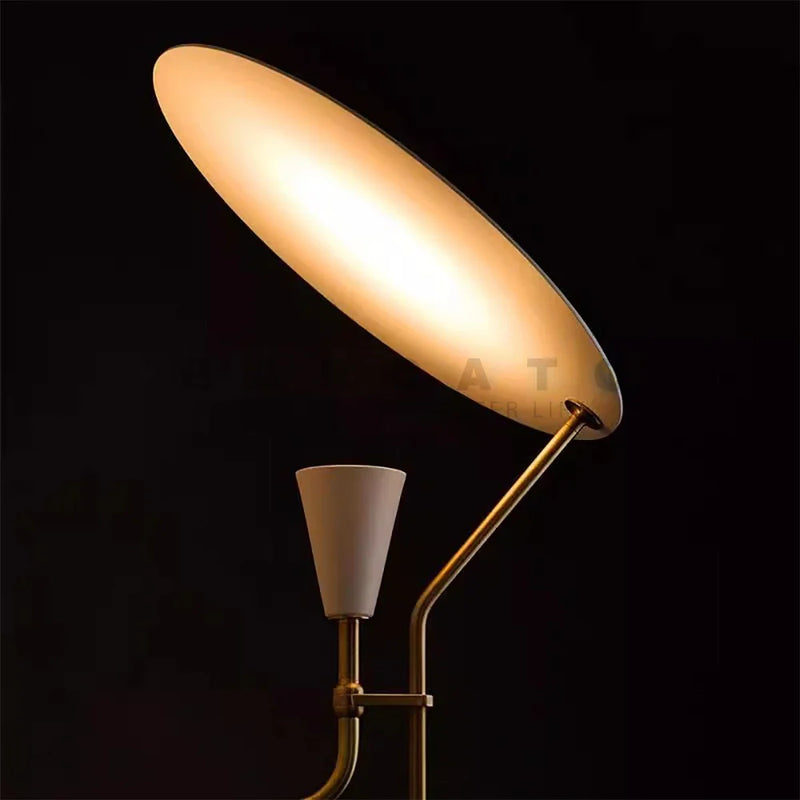 Adjustable LED Wall Lamp Sconce for Reading Bedroom Living Room Study, Axyaa Brass Lights