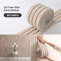 Sxp Foam Wall Sticker by Axyaa: 3D Panel, Easy DIY, Self Adhesive Skirting Board