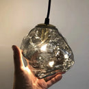 Axya Nordic Lava ICE Chandelier Glass Bedside Light for Living Room Dining Hall