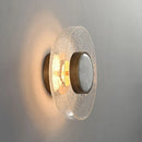 Modern Glass Wall Light for Living Room, Bedroom & Dining Room by Axyaa
