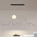 Axyaa Moonlight Chandeliers: Luxury Modern Dining Table Lights for Bar, Pendant, and Indoor Decor.