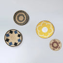 Nordic Rattan Grass Weaving Wall Decor Set for Axyaa Home Décor